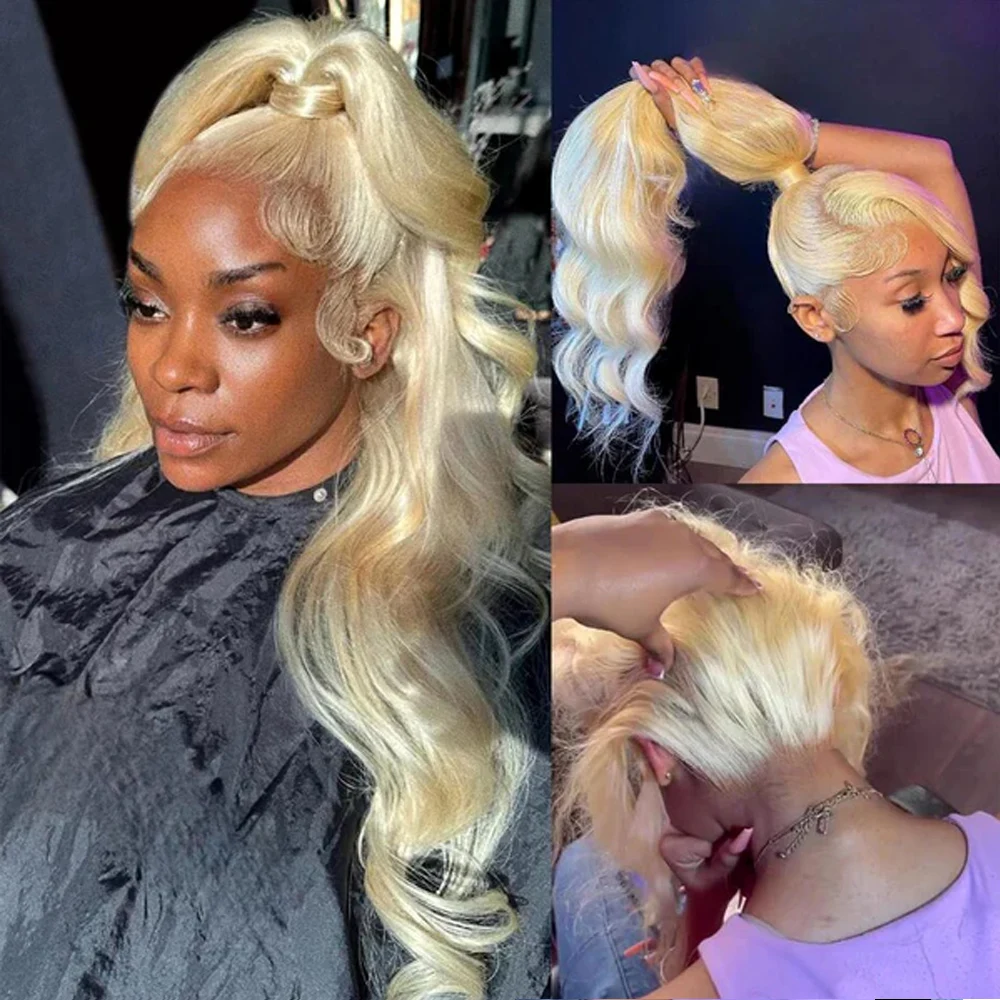 

613 Hd Lace Frontal Wig 13x6 13x4 Blonde Lace Front Wigs Human Hair Vietnamien Full Lace 360 Body Wave Human Hair Wigs For Women