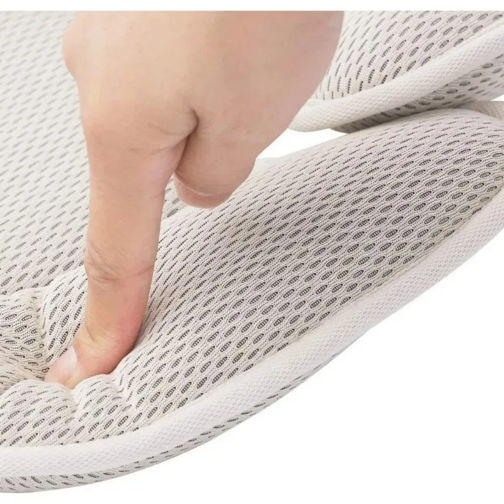 Universal Seat Cushion for Stroller Mat for Safety Seat Baby Highchair Cushion for Stroller 2-Sides Polar Fleece&Mesh