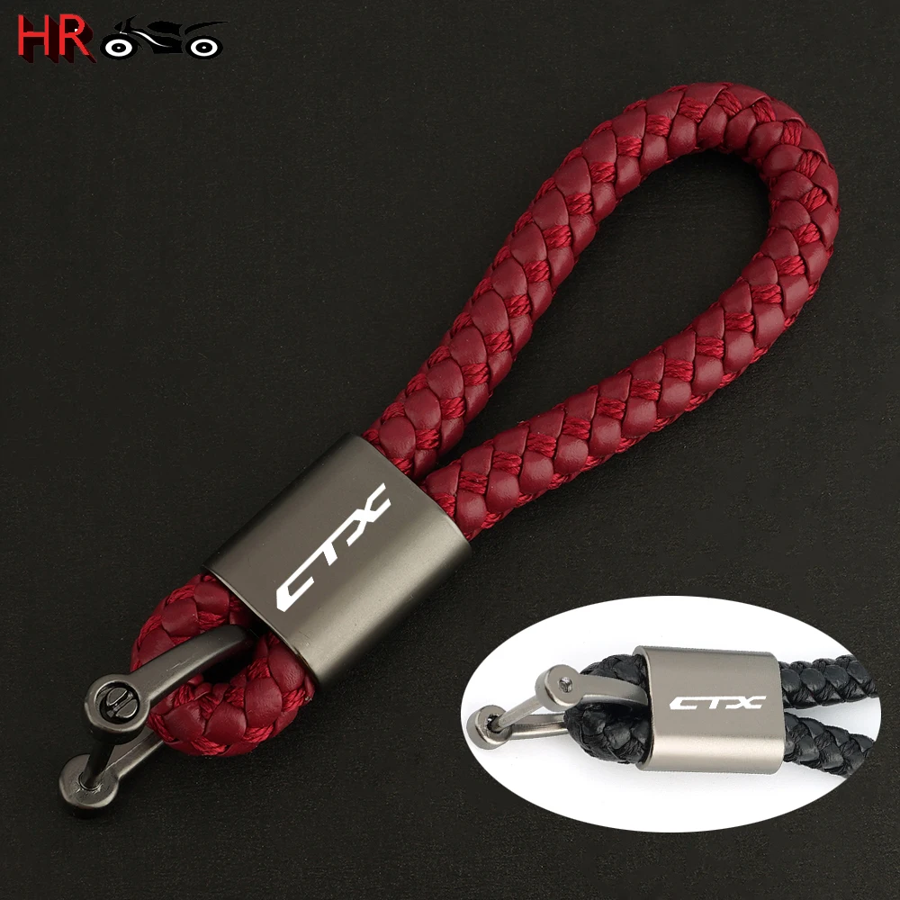 High Quality Motorcycle Accessories Keychain Key Ring Chain Keyring For Honda CTX700 CTX700N CTX650TR CTX1300 With Logo CTX