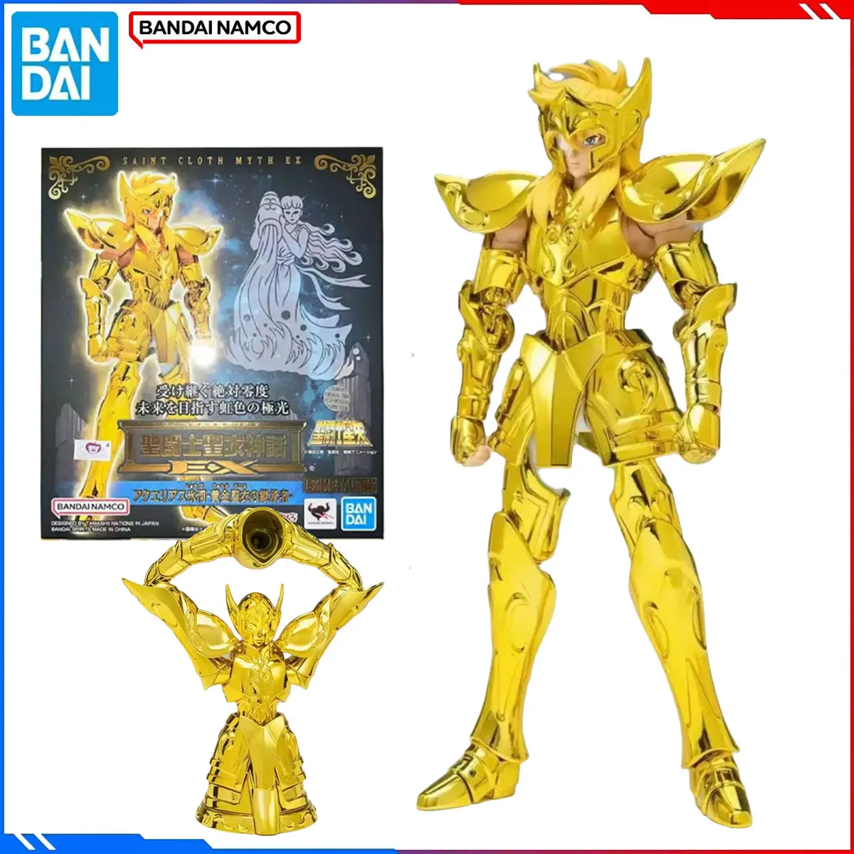 

Подлинная Bandai, оригинальная фигурка The Heir To The Golden Clothes, наборы моделей аниме, фигурки Sacred Clothes Myth EX, экшн-модель, игрушки