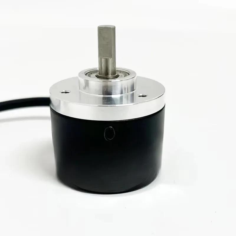 Solid Shaft Rotary Encoder Incremental Rotary Encoder AB 2 Phase 6mm Shaft