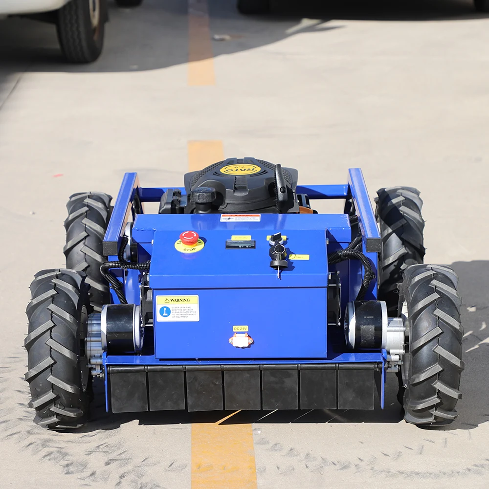 고효율 가정용 잔디깎이, 절단 폭 500mm, 골프장에 적합, 원격 제어 크롤러 잔디깎이 판매