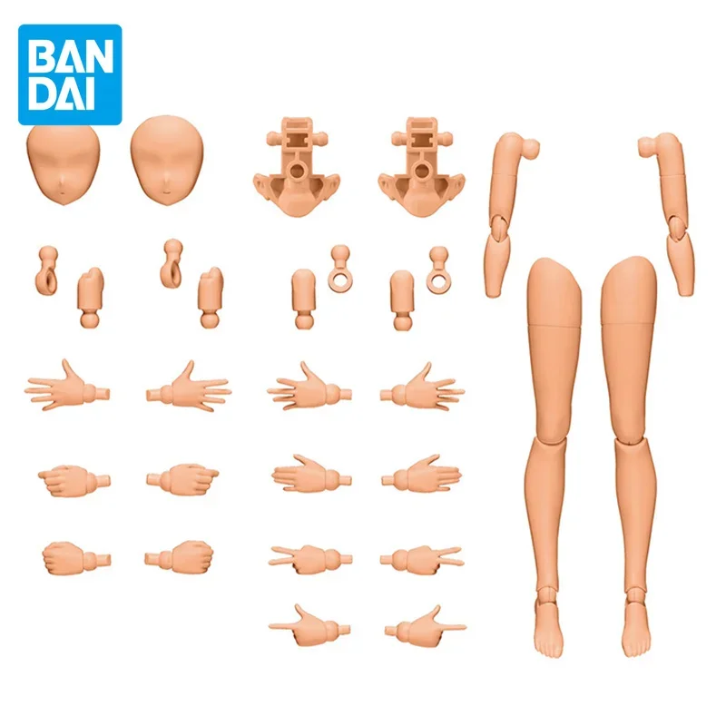 Bandai Genuine 30MS Anime Figure Hand and Leg Accessories Color C Deep Colour Action Figure Toys for Kids Gift Model Ornaments