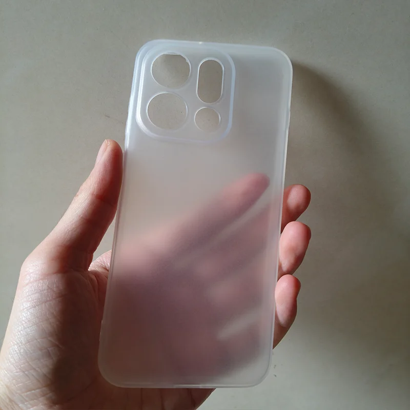 ل ممن لهم البحث X9 حالة سليم لينة بولي TPU ماتي شفافة الغطاء الخلفي ل ممن لهم البحث X9 برو X9Pro غطاء من السيليكون FindX9 الأبيض الوفير