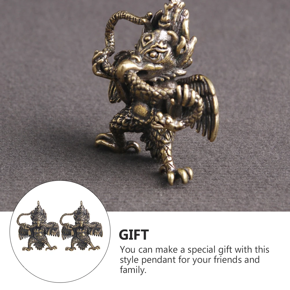 

2 шт. Ретро золотой брелок с крыльями, латунные прочные подвески «сделай сам», многоцелевой декор, аксессуары, ювелирные изделия, ремесла