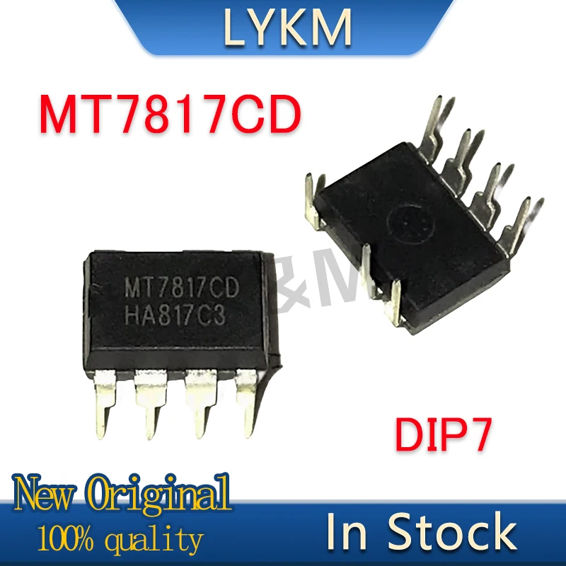 5-10/PCS New Original MT7817CD replaces MT7817BD DIP-7 Non-isolated LED dual dimming color driver chip In Stock