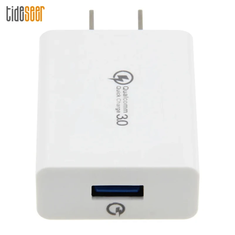 

300pcs Quick Charge 3.0 USB US Charger Universal Mobile Phone Wall Travel Fast Charging Adapter QC3.0 For iPhone Samsung Xiaomi