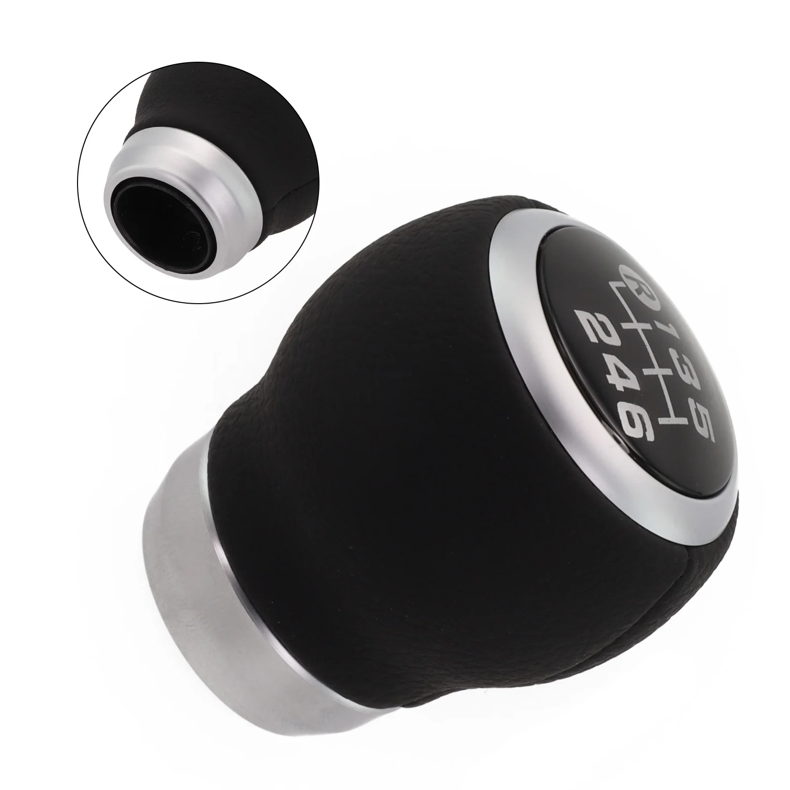 

6 Speed Manual Gear Shift Knob Black For BRZ 13-20 For Toyota 86 13-20 For SCION FR-S 13-16 Manual Gear Shift Knob