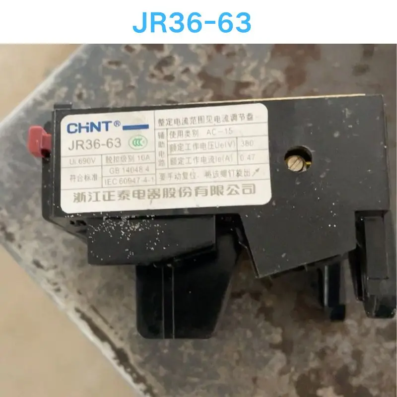 Second hand test OK  JR36-63Thermal relay