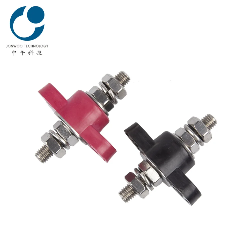 Car modification M8 double-head bus row RV yacht sink row double-head BUSBAR battery terminal terminal post