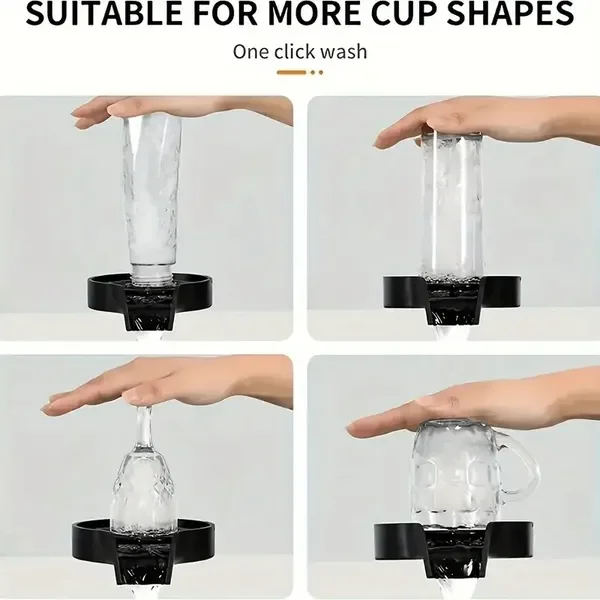 

Устройство 2-в-1 для мытья посуды и распыления воды для кухонной раковины - насадка на кран с автоматическим смывом под высоким давлением