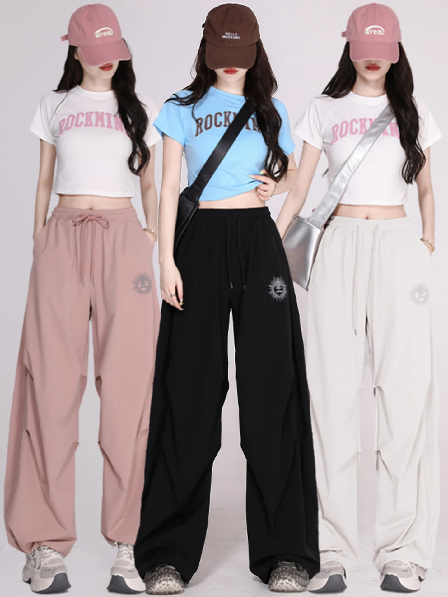 Loose Sportswear Jazz Dance Outfit Women's Group Performance Clothing Street Dance Practice Suit Korean Style Hot Girl