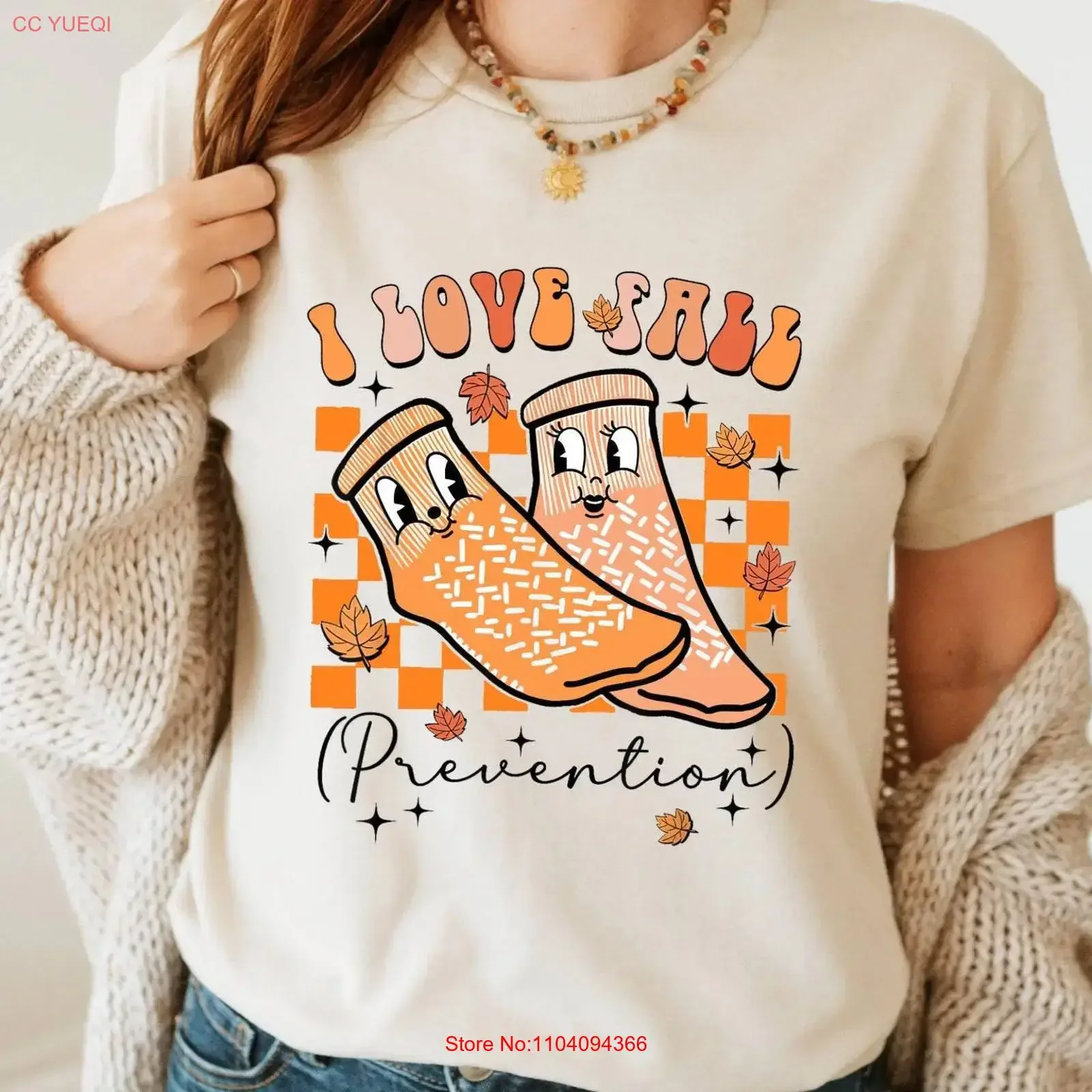 Nurse Fall T Shirt Halloween I Love Prevention Funny Icu ER Cna Rn Physical Therapy Pt PTA vintage Washed Breathable