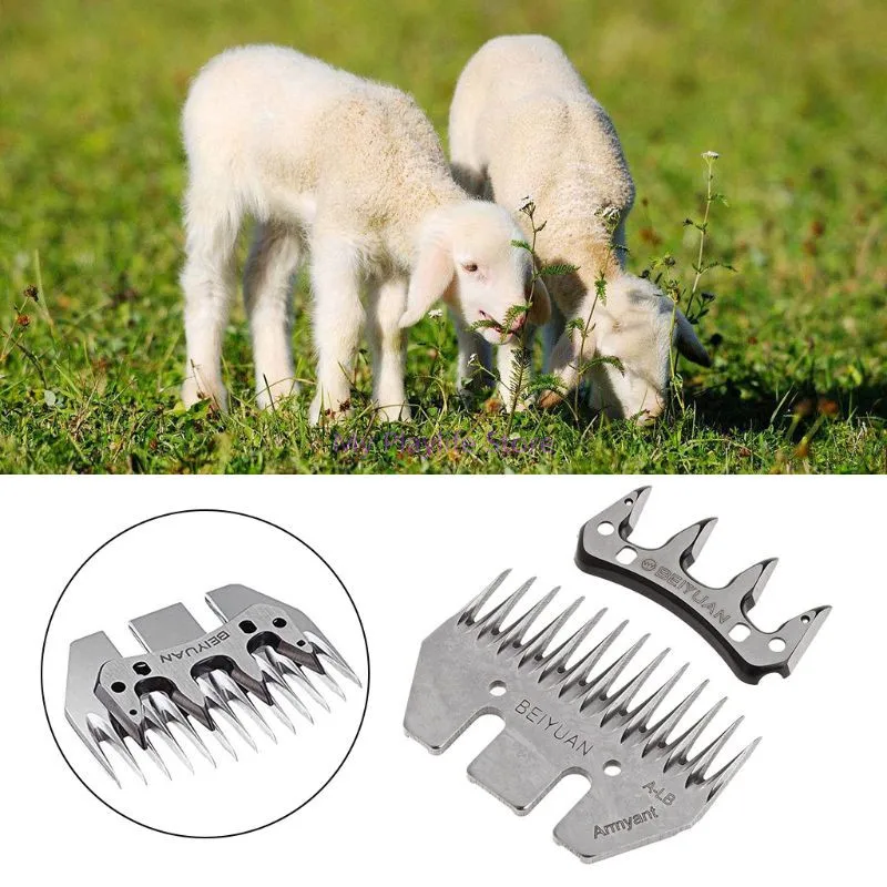 13 Tooth Sheep Goats Shears Convex Comb Cutter Shearing Blade Clipper Scissor Spare Parts For Shearer Farm Animal Supplies C42