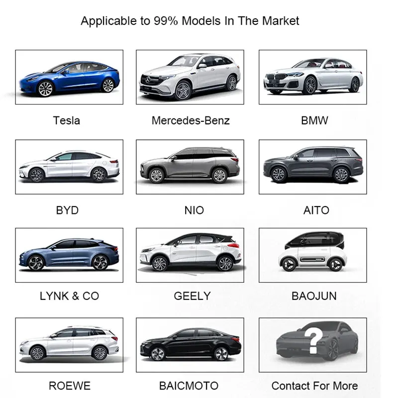 UE EV Charger7kw 32A EV Charge Station Home EV Charger Type 1 Type 2 GBT Portable EV Charging Pile