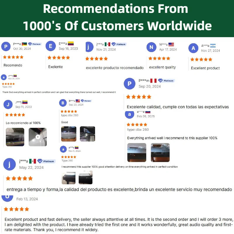 Paulkitson DBX260 Rak Drive Prosesor Audio Dbx Driverack 260 PA Prosesor Audio Dsp Prosesor Manajemen Speaker Audio Digital