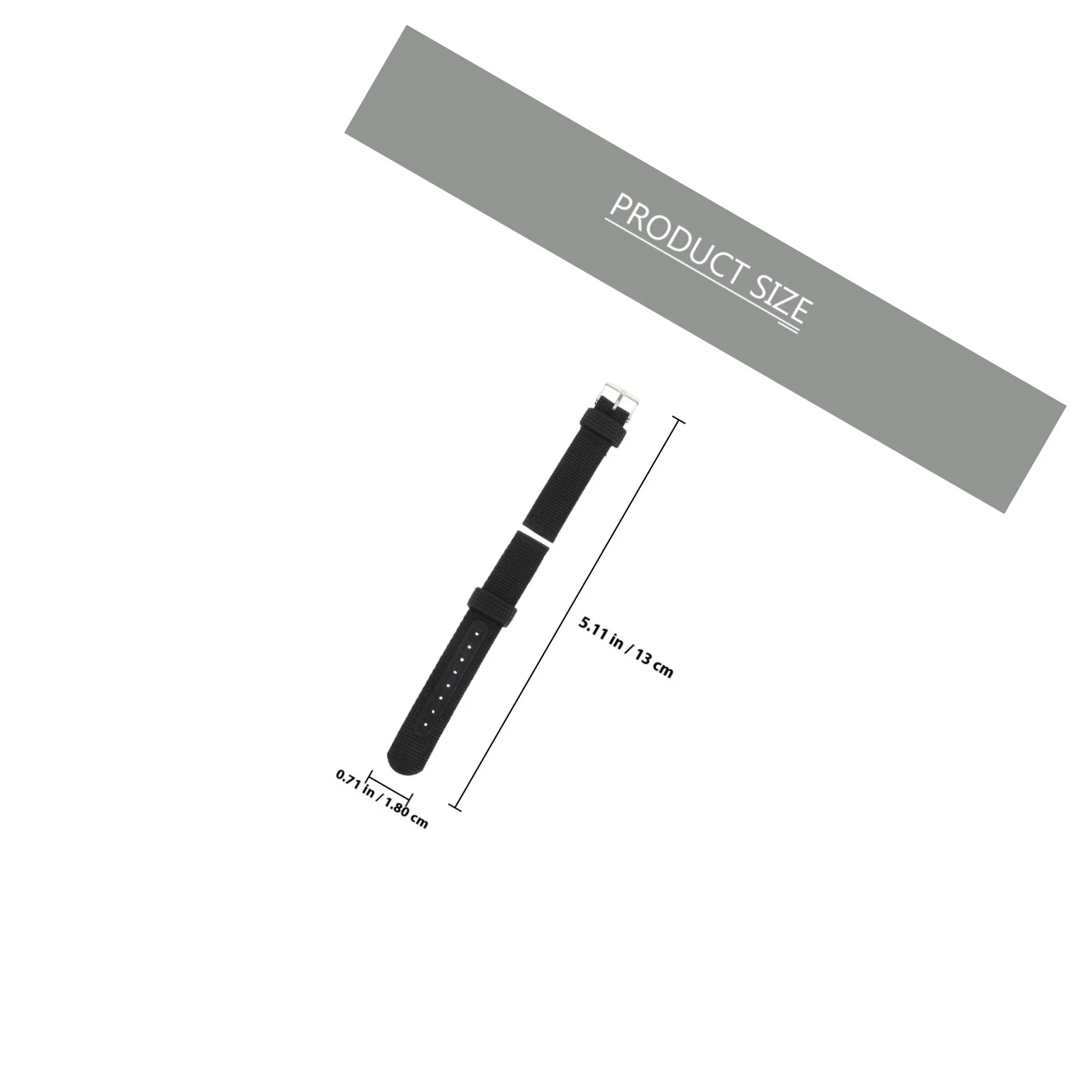 Wasserdichtes Uhrenarmband, 18 mm, Schnellverschluss, Nylon-Ersatzarmband für Männer und Frauen, verstellbare Sportuhrenarmbänder
