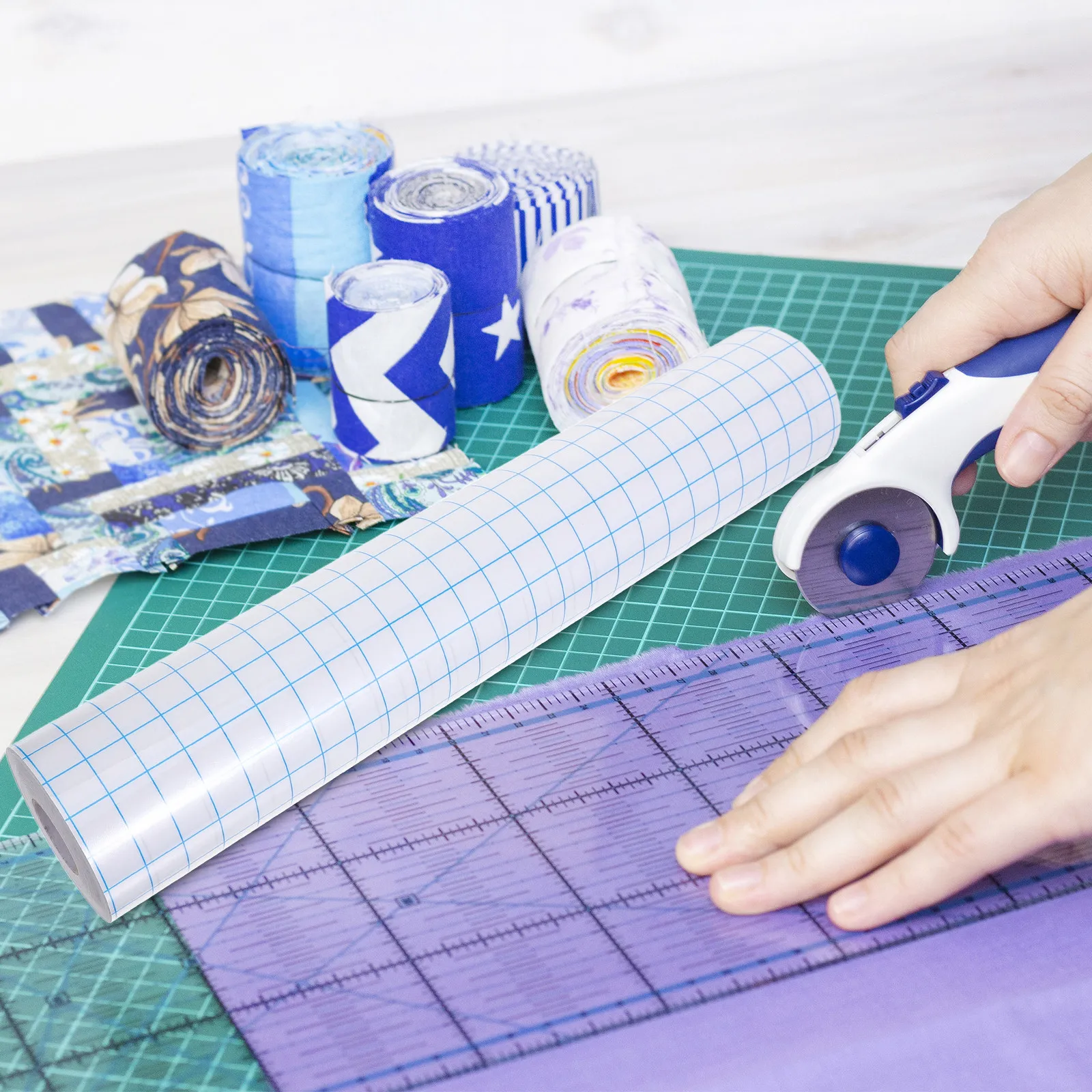 1Roll Self Adhesive Vinyl Roll For Transfer Tape For Vinyl Stickers Christmas Decoration Crafts Laminating Transparent