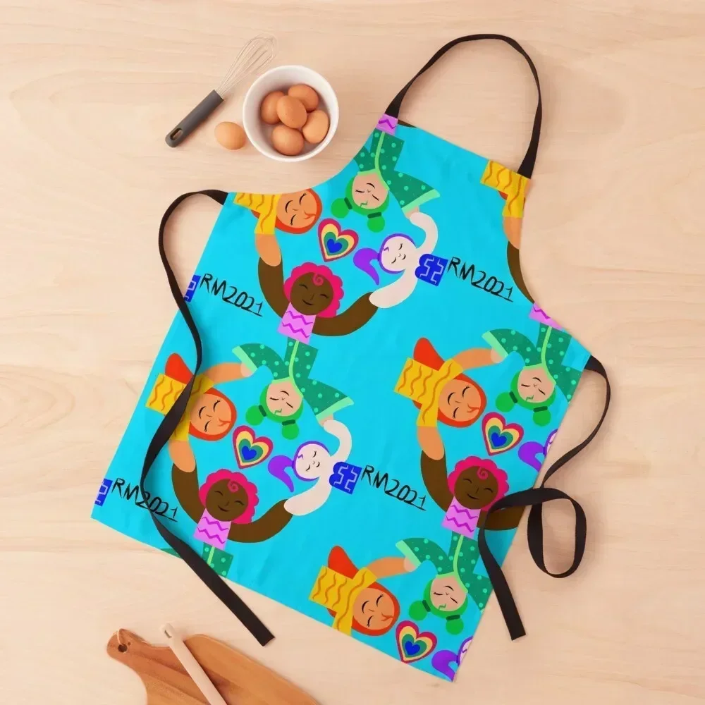 

Together we can Apron Woman Kitchen For Kitchen men's barbecue kitchen jacket woman Apron