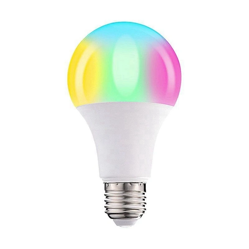 Top Sale Led Colorful Light Bulb E27 Screw Bulb Lamp Dimming Remote Control With Memory Atmosphere Bulb