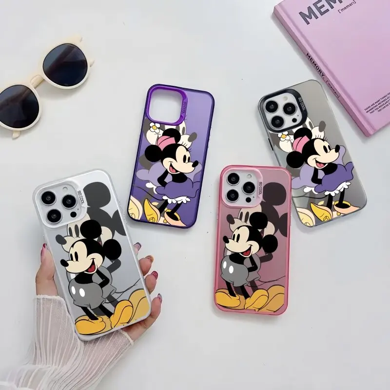 Mickey Minnie Case for VIVO V40 V30E V29E V27E V23E V29 V27 V23 V25 Y20 Y36 Y02 Y11 Y27 Y21 Y33S Y21T Y21S Y22S Y17S Y15S Y16