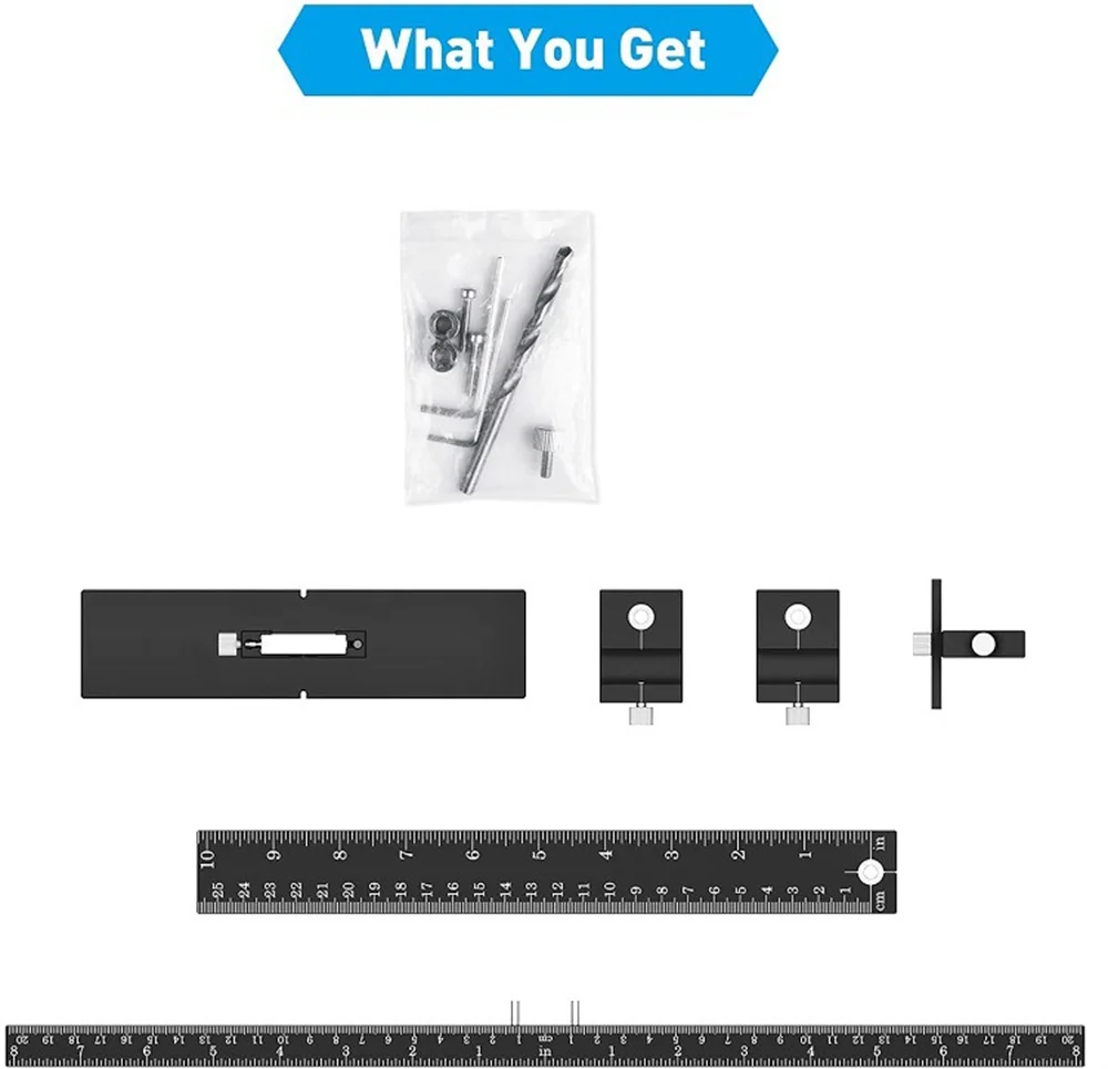 New All Aluminum Handle Puncher, Woodworking Auxiliary Installation Tool, Premium Packaging