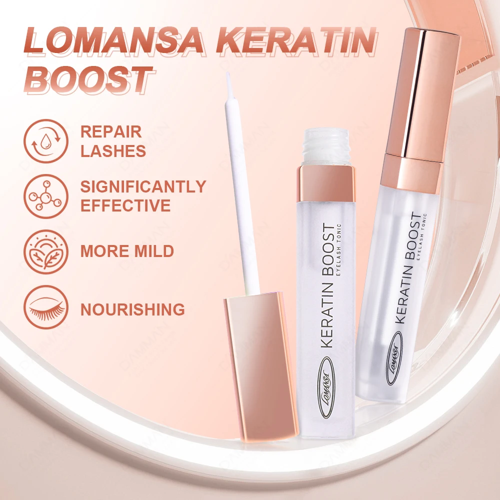 20Bottles 5.5ML Lomansa Keratin Lashes Boost  For Eyelash Extension Professional Lash Lifting Boost Eyelashes Boost Glue