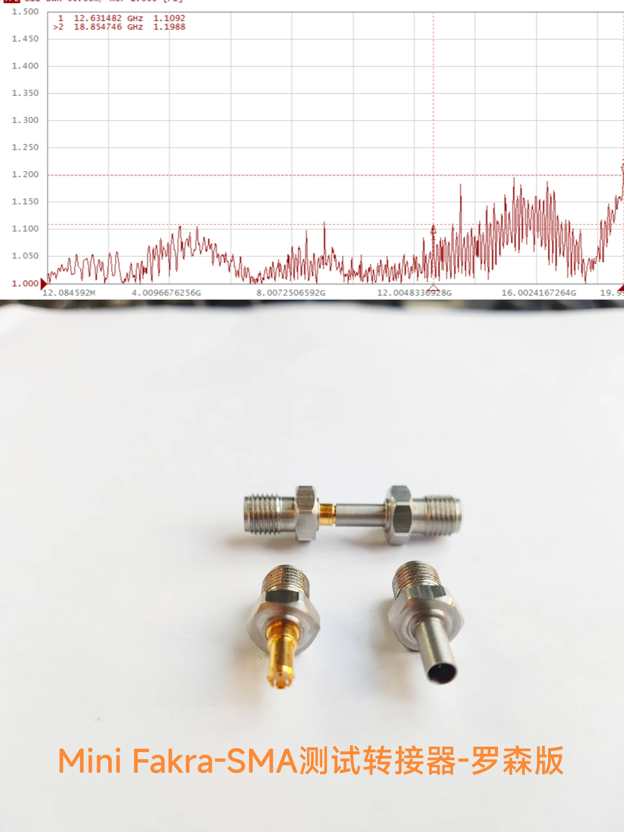 Mini fakra test SMB test adapter SMA adapter Fakra test car line 20G