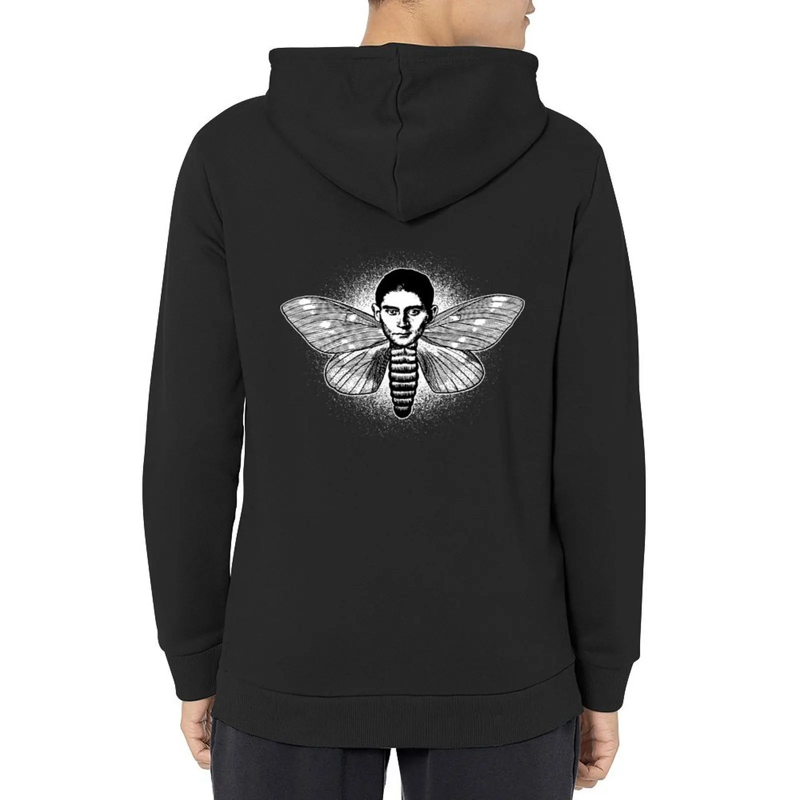 

Franz Kafka the Moth - Bug transformation Hoodie men's sweat-shirt aesthetic clothing japanese style tracksuit