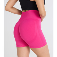 Womens Seamless Sports High Waisted Yoga Pants Peachy Buttocks Tight Shorts Fitness Pants Running Quick Dry Pants Jumpsuit Gym