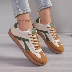 2026 New Ladies Green Sneakers Soft-soled Comfortable Shoes Women Leisure Joker Fashion Shoes Tenis Feminino Zapatillas Mujer