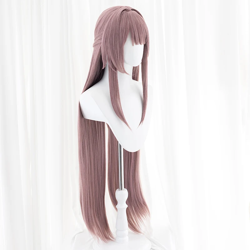 ROLECOS Game Honkai Star Rail Herta Cosplay Wig 105cm Long Straight Women Cosplay Wigs Heat Resistant Perucas Synthetic Hair