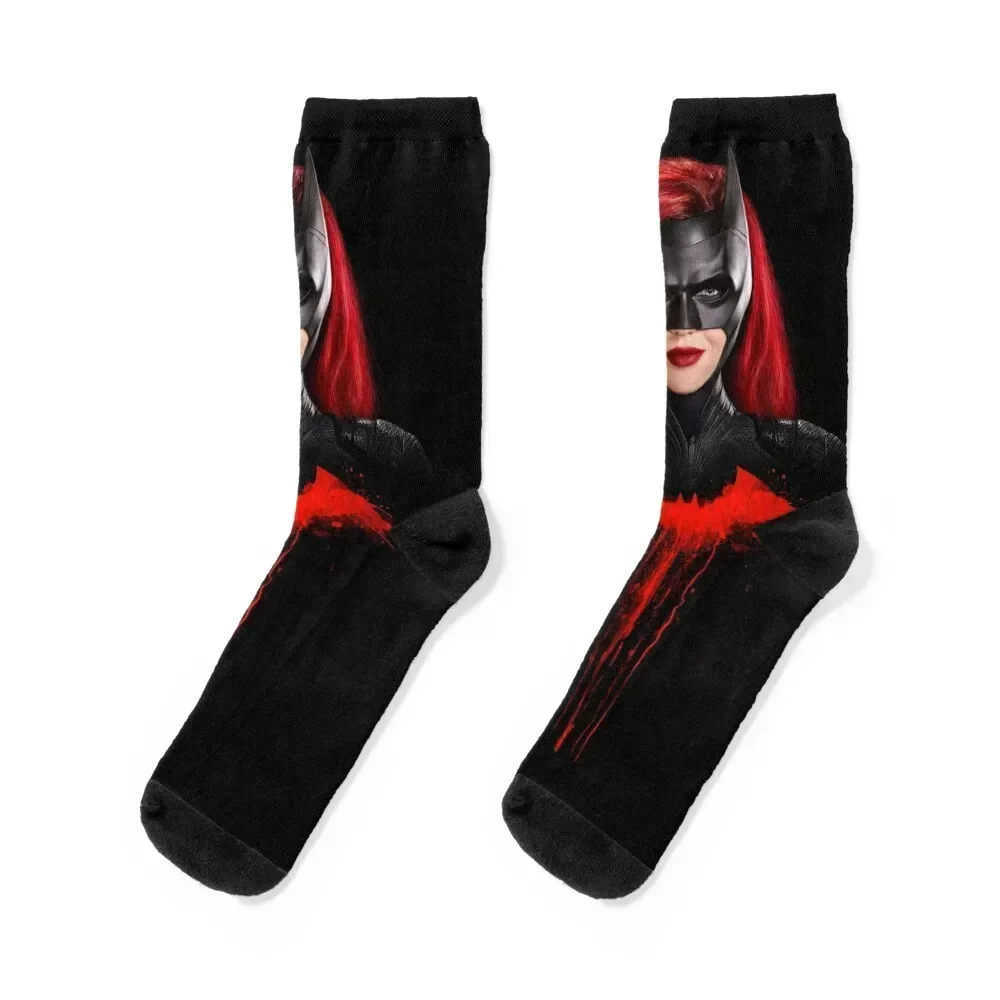 

Batwoman Socks happy retro Hiking boots Socks Men Women's