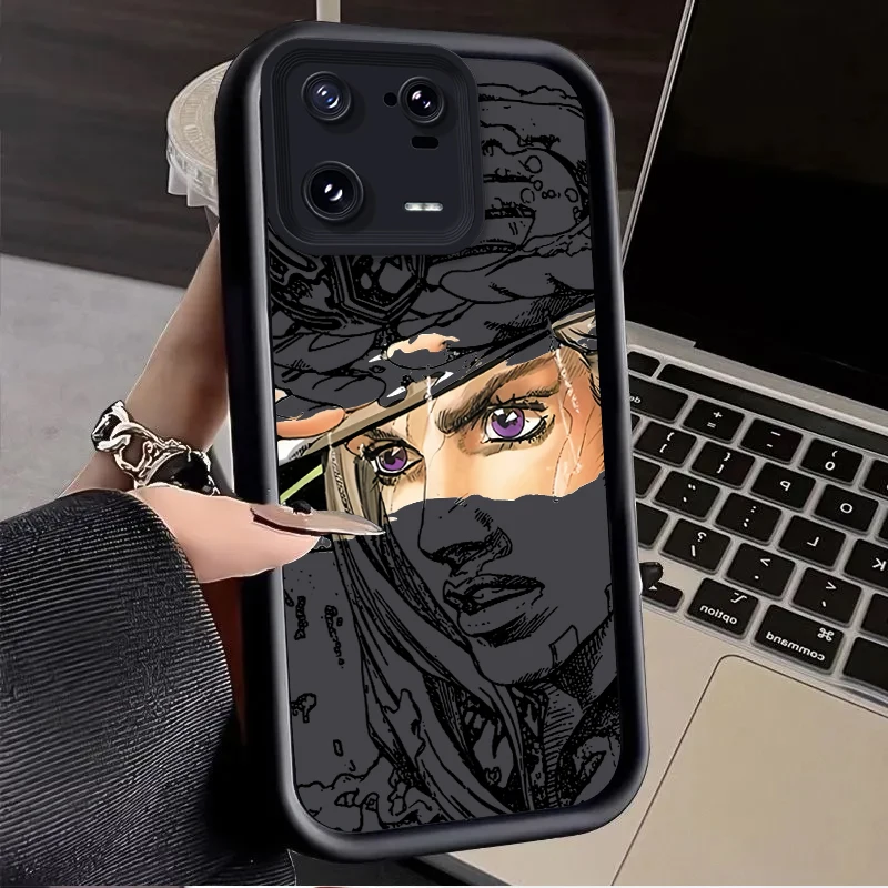 حافظة J-JoJo's Bizarre Adventure لهاتف Xiaomi Mi 15 Pro 14 14T 13 13T 12 11 Lite 11T POCO X7 X6 5G X5 X3 NFC F6 F5 4G غطاء Funda