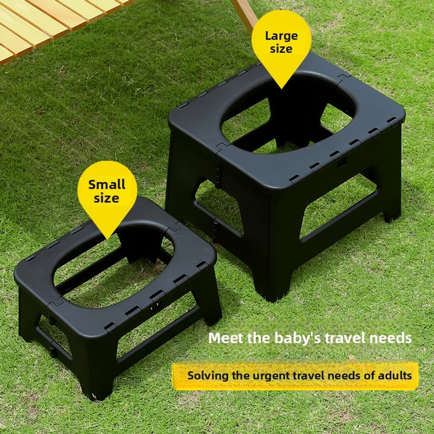 Foldable Toilet, Portable Car Toilet, Outdoor Camping Toilet, Anti-odor Toilet For Use In Rvs