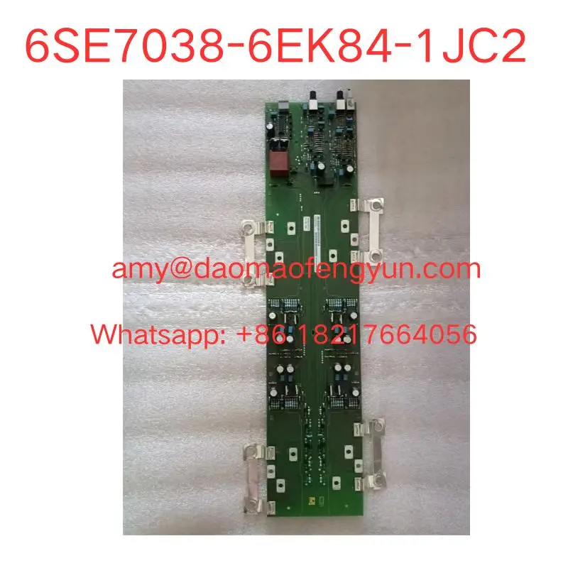 

Used 6SE7038-6EK84-1JC2 Inverter Driver Board In good working condition fast shipping