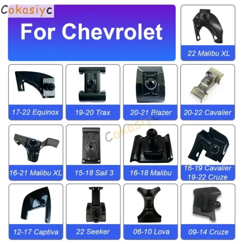 Car Phone Holder Base Air Vent Stand Bracket For Chevrolet Malibu Cruze Seeker Blazer Trax Cavalier Equinox Orlando Accessories
