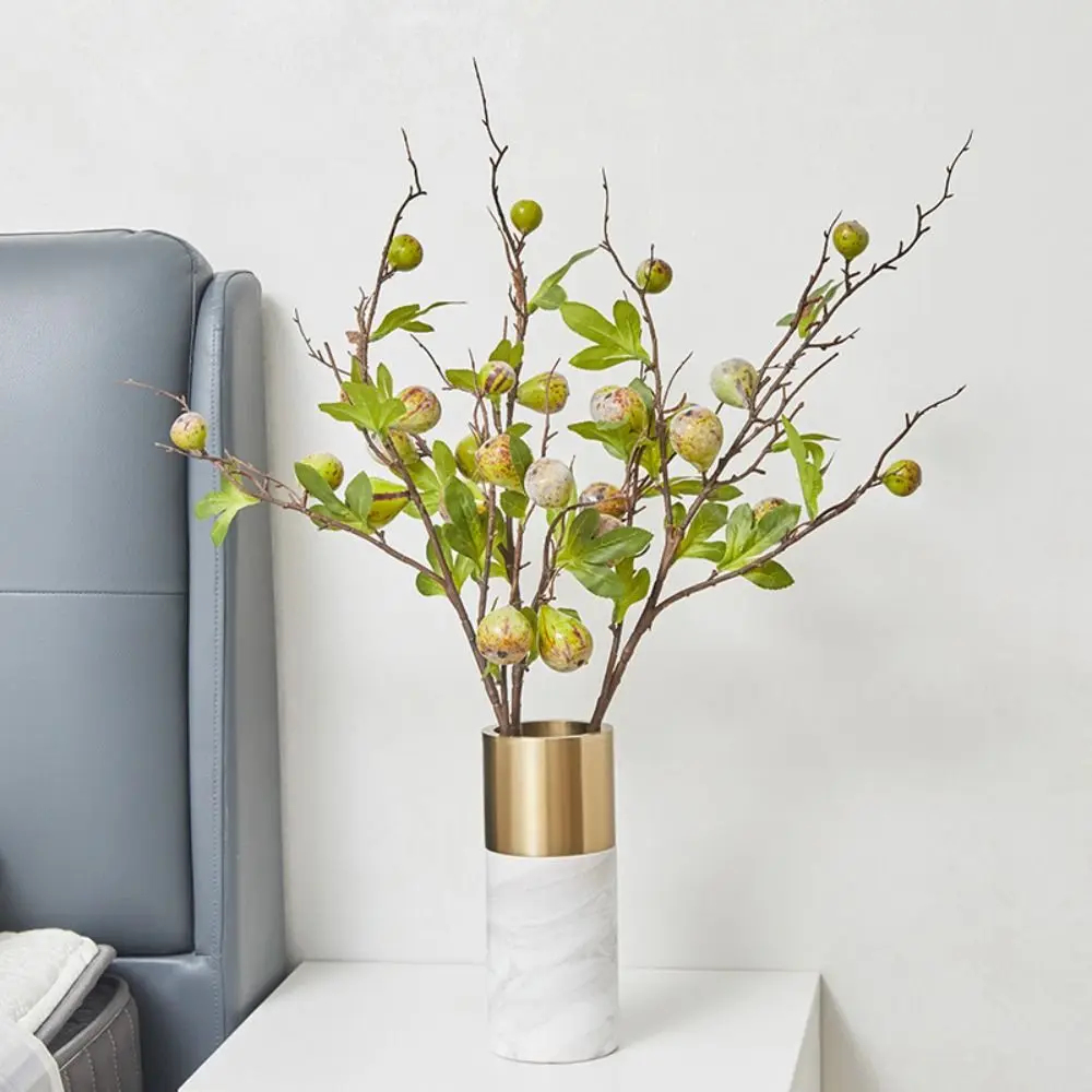 

DIY With Leaves Simulated Fruit Exquisite Reusable Fig Tree Branches Artificial Creative Fake Plants Party