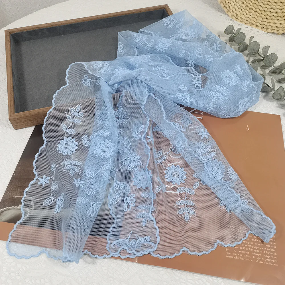 Kant Zonnebloem Zijden Sjaal Fee Temperament Hoofdband Zomer Dunne Veelzijdige Multifunctionele Vetersjaal Lint Trend Sjaal