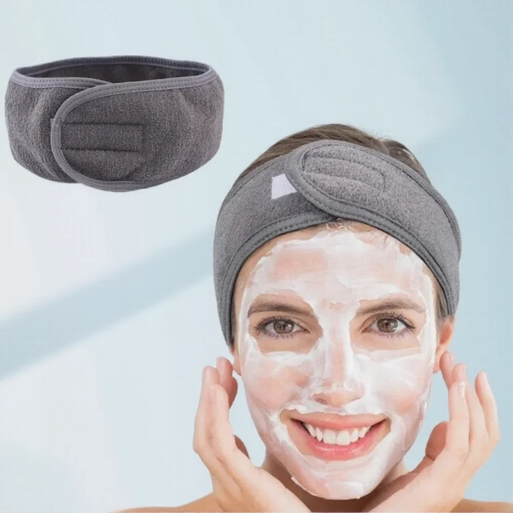 

Adjustable Wide Hairband for Women Yoga Spa Bath Makeup Wash Face Accessories Fashion Headband