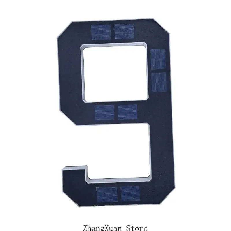Strong Outdoor Sun Activated House Marker Sign With 6 8 Hour Charging Offering 9 Hours Of Light 3XUF