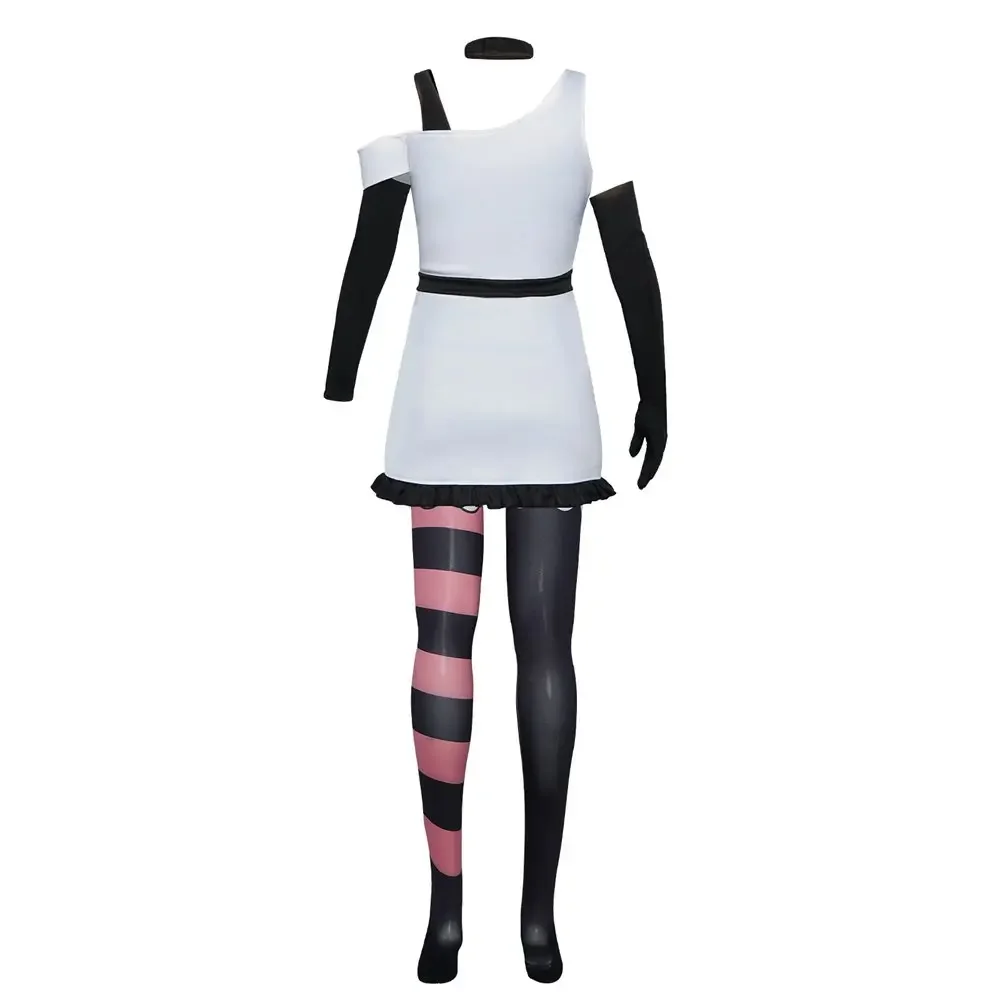 Hazzbin Movie Hotel Vaggie Costume Cosplay donna ragazze vestito accessori per bambini vestiti per adulti per la festa di carnevale di Halloween