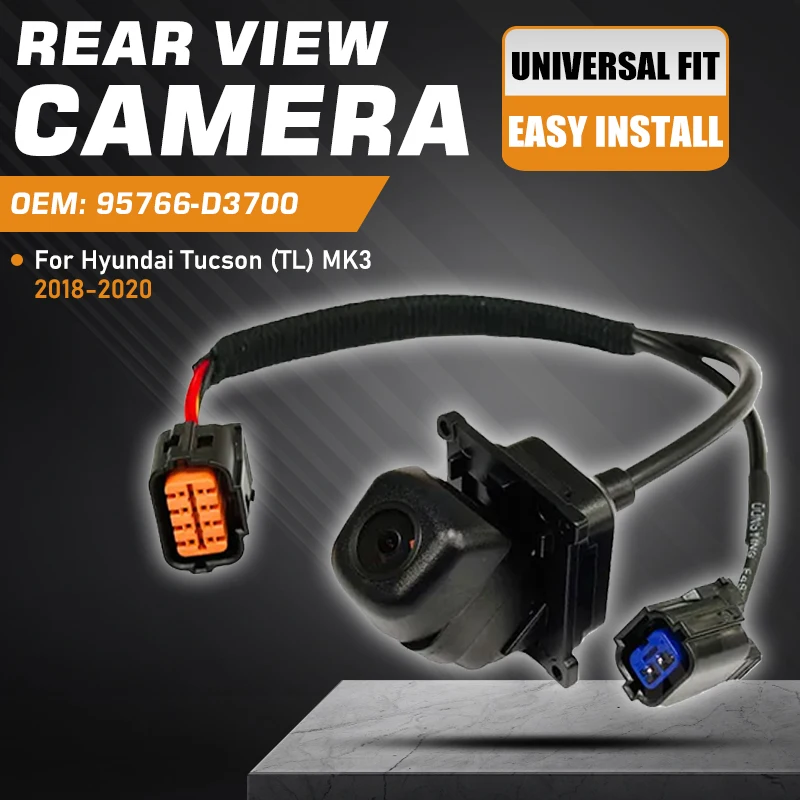 

95766D3700 Reversing Parking Camera For Hyundai Tucson TL MK3 2018 2019 2020 Rear View Backup Camera Replacement 95766-D3700