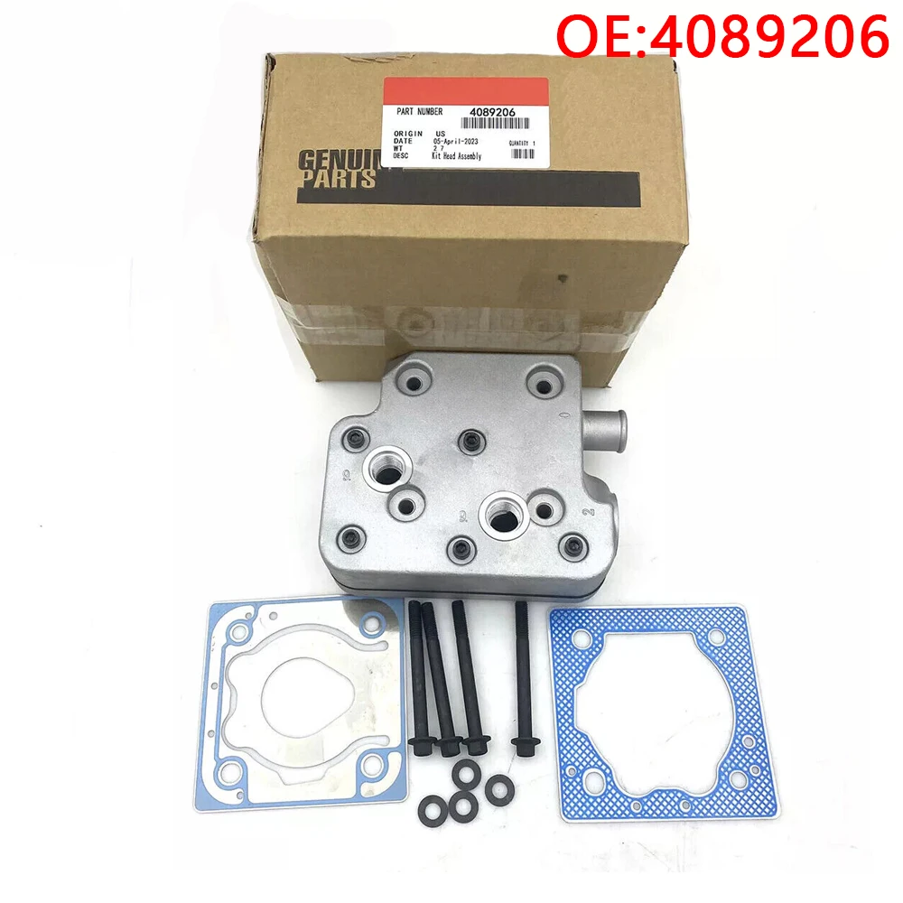 

For 4089206 Luchtcompressor Reparatieset Cilinderkop 4089206 Voor Qsx15