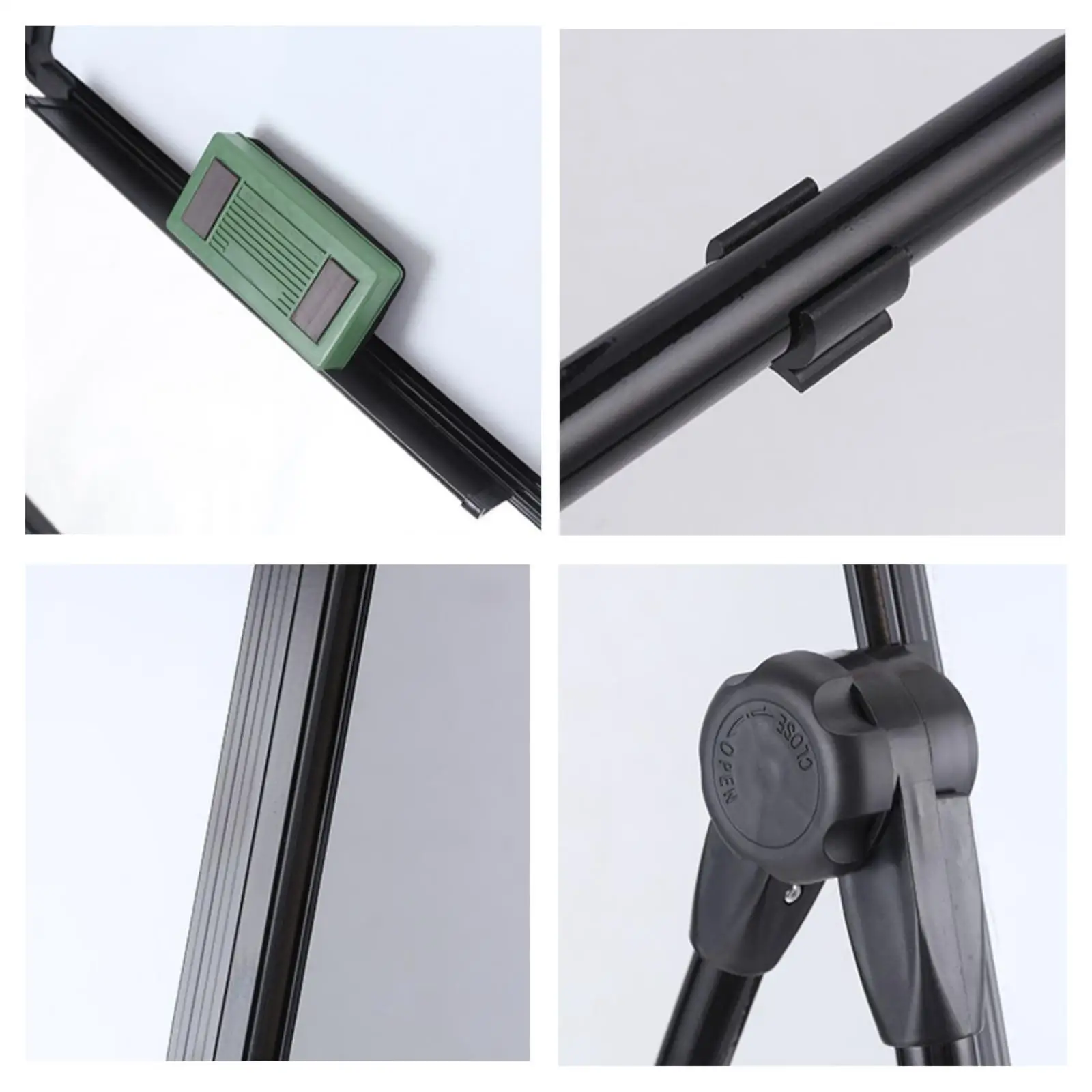 Lavagna da 24x35 pollici con supporto Telaio in alluminio Versatile altezza regolabile