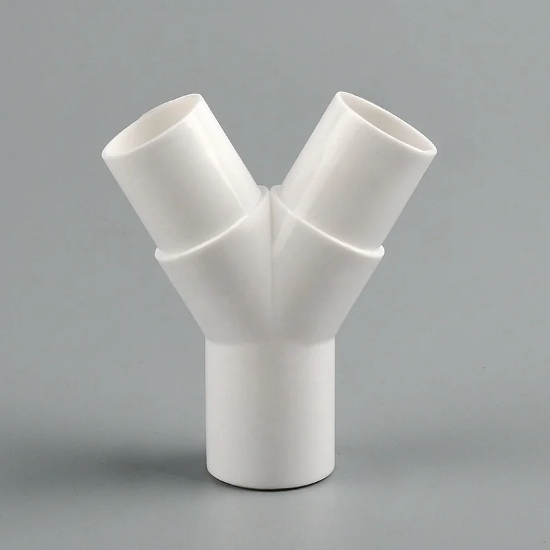 1~25PCS 16mm/20mm PVC Y Type Tee Fork Water Pipe Connectors Aquarium Tank Accessories Garden Irrigation Drip Box Tee Joint Parts
