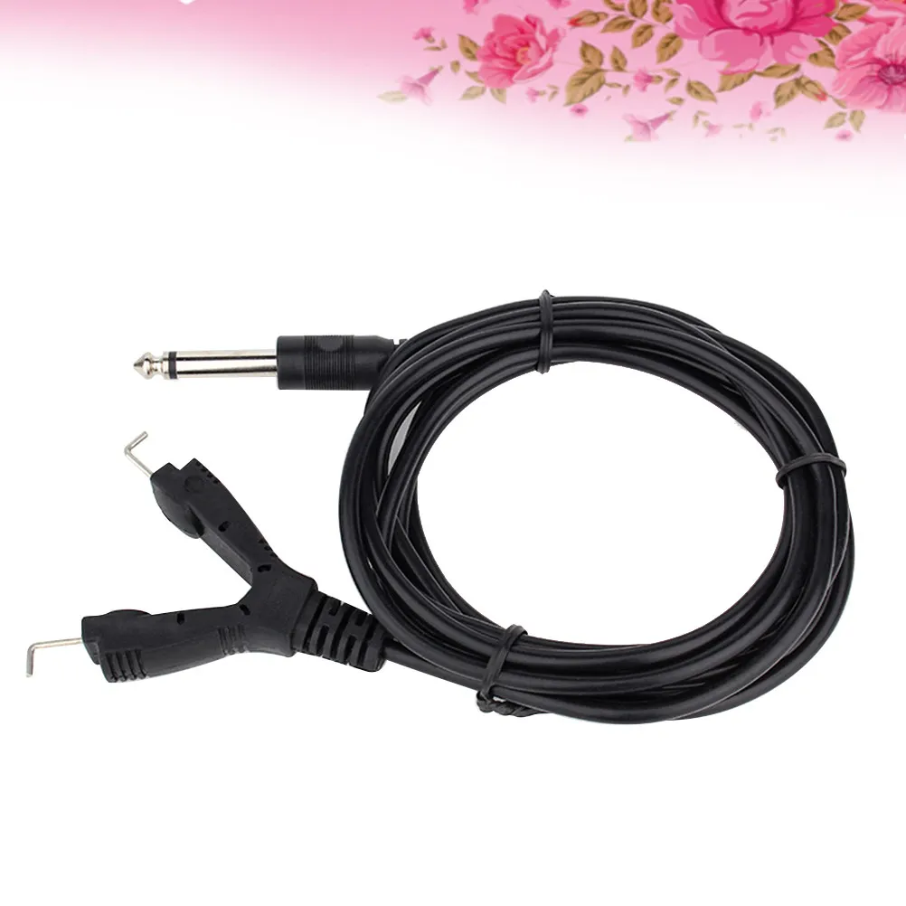 Clip Cord Hook Line Wire Silicone Cable for Tattoo Machine Power Supply Connection Accessory Hook Line Wire Accessory