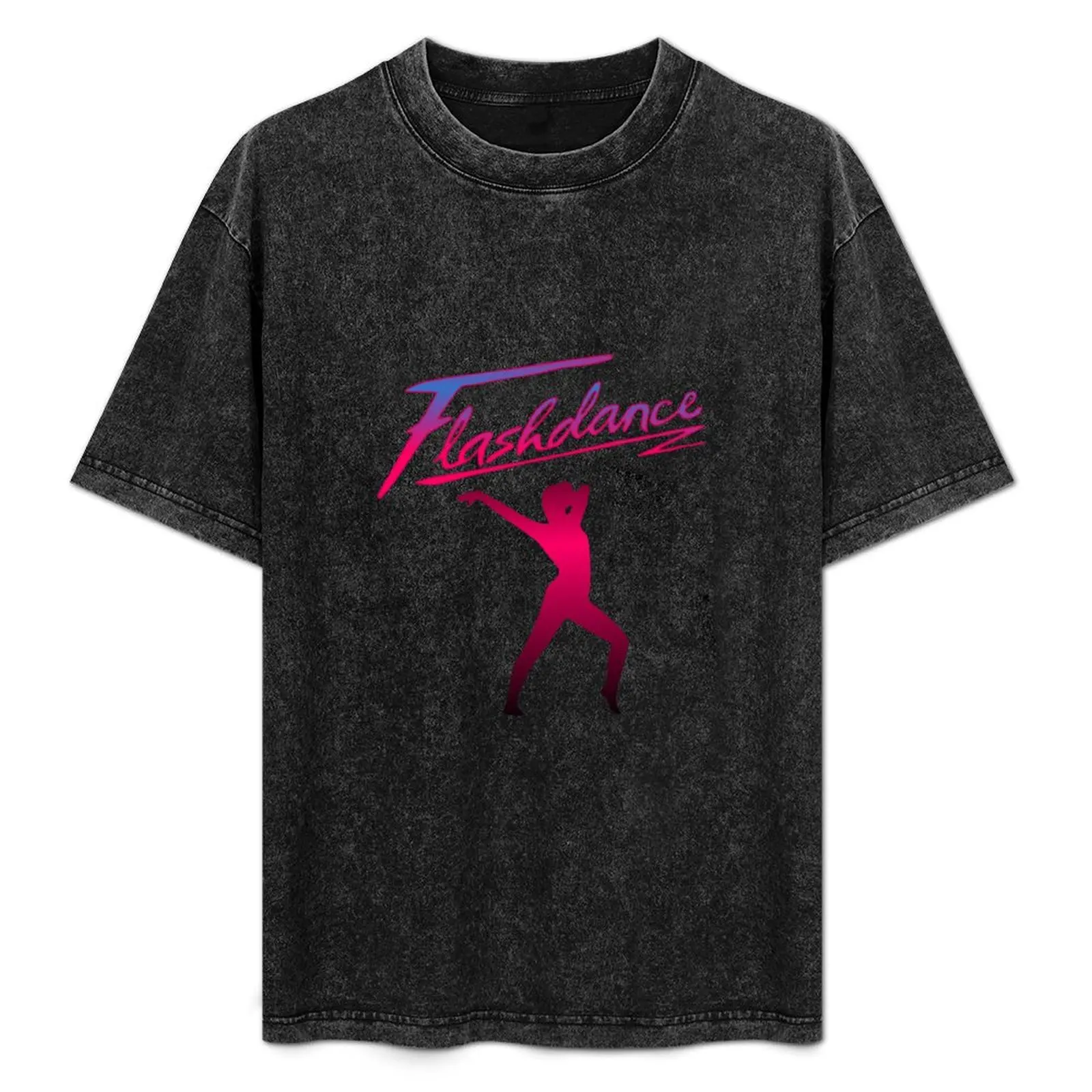 

Flashdance T-Shirt Basic Lightweight Short Sleeve Tee