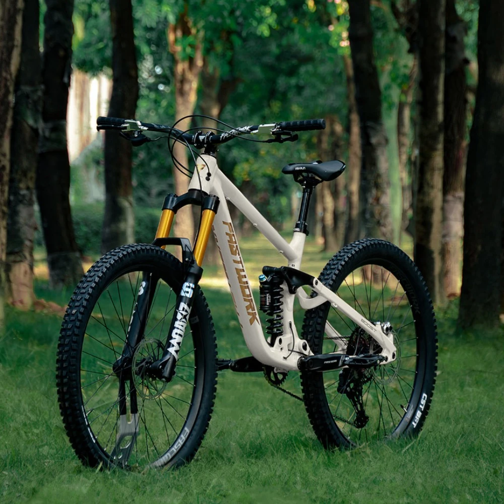 F.YUZHE F150/B-2 Soft Tail Shock Absorbing Aluminum Alloy Bike M6100-11/12Speed Four-Piston Disc Brake Dropper Seatpost Seatpost