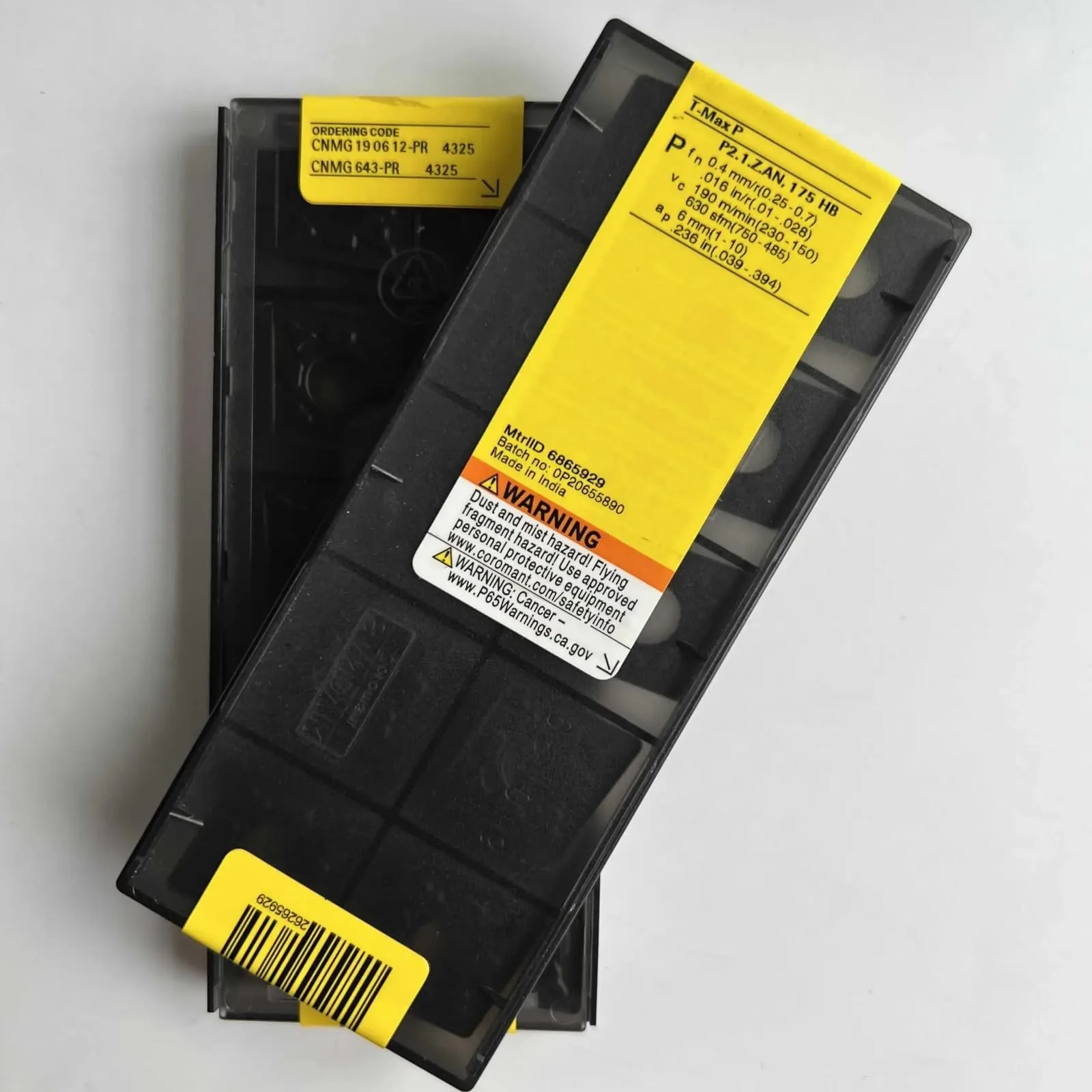 

Original SANDVIK / CNMG190612-PR 4325 / Hard alloy CNC Blade 10 Pcs